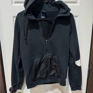 Nike Men's Black Zip-Up Sweater